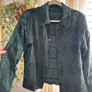 ⭐️Vintage Reversible Blazer Button Down